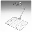 Tamashii Stage Act 4 for Humanoids Clear Action Figure Stand